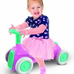 Baby Clementoni - Mijn Eerste Loopauto Roze, Ride On Speelgoedauto, Rijspeelgoed -Duurzamer-speelgoed Winkel 550x613