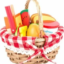 Small Foot Company Small Foot - Picnic Basket With Cuttable Fruits