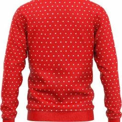 JAP Christmas JAP Foute Kersttrui - Rudolf Met 3D Neus Voor Volwassenen - Kerst - Dames En Heren - Kerstcadeau - L - Rood -Duurzamer-speelgoed Winkel 550x624 3