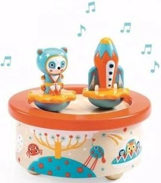 Djeco Muziekdoosje | Space Melody 2 Djeco Muziekdoosje | Space Melody - Afbeelding 2