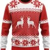 JAP Christmas JAP Foute Kersttrui - Classic One - Kerstcadeau Volwassenen - Dames En Heren - Kerst - M - Rood