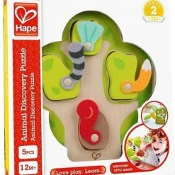 Hape Vormenpuzzel Who's In The Tree Junior Hout 4 Stukjes -Duurzamer-speelgoed Winkel 550x628 3
