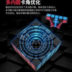 MoYu Aochuang WR M 5x5 Speedcube - Magnetisch - Stickerless - Professionele Draai Puzzel Kubus -Duurzamer-speelgoed Winkel 550x636 2