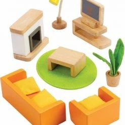 Hape Poppenhuis Woonkamer -Duurzamer-speelgoed Winkel 550x643