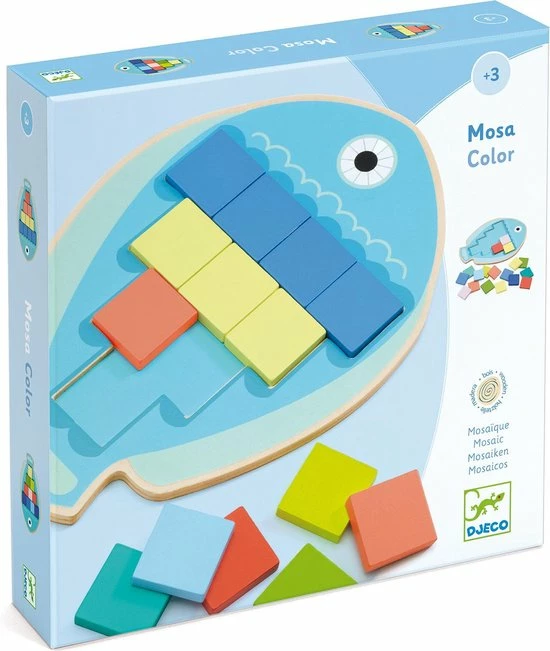 Djeco Djeca - Bordspel - Mosa Color 1 Djeco Djeca - Bordspel - Mosa Color