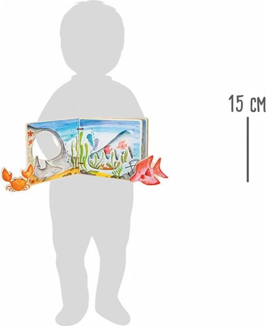 Small Foot Company Small Foot Interactief Prentenboek Onderwaterwereld 10 Small Foot Company Small Foot Interactief Prentenboek Onderwaterwereld - Afbeelding 10