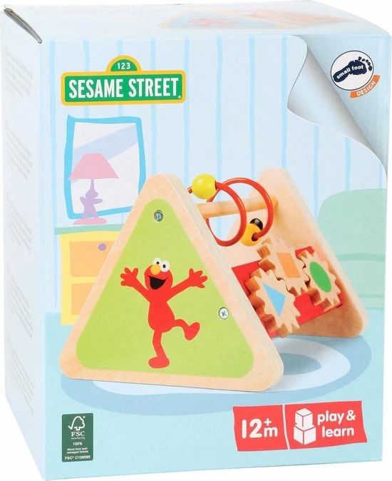 Small Foot Company SESAME STREET - SESAME STREET Motor Skills Triangle 3 Small Foot Company SESAME STREET - SESAME STREET Motor Skills Triangle - Afbeelding 3