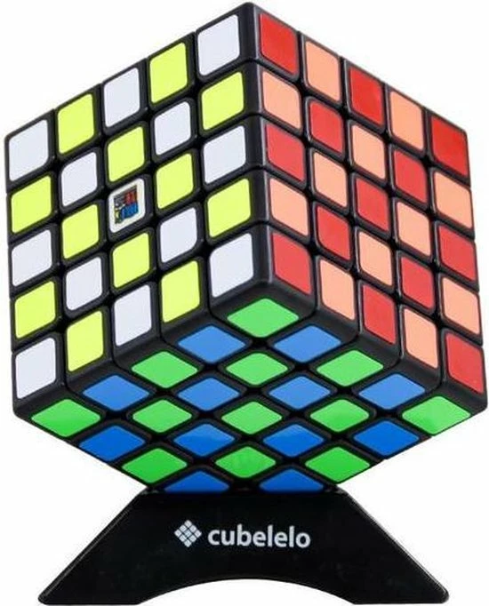 MoYu 5x5 Speedcube - Zwart - Draaikubus Puzzel - Magische Puzzelkubus 3 MoYu 5x5 Speedcube - Zwart - Draaikubus Puzzel - Magische Puzzelkubus - Afbeelding 3