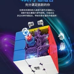 Moyu Weilong WR Maglev 3x3 Speedcube - Magnetisch - Stickerless - Professionele Draai Puzzel Kubus -Duurzamer-speelgoed Winkel 550x694