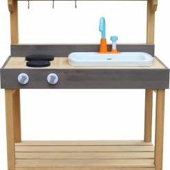 AXI Rosa Zand & Water Speelkeuken Medium - Incl. 17-delige Accessoire Set - Modder Keuken -Duurzamer-speelgoed Winkel 550x717