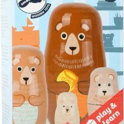 Small Foot Company Small Foot - Bear Family Matryoshka -Duurzamer-speelgoed Winkel 550x721