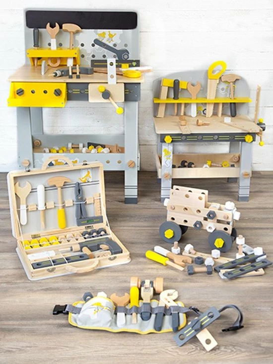 Small Foot Company Small Foot - Compact Workbench "Miniwob" 4 Small Foot Company Small Foot - Compact Workbench "Miniwob" - Afbeelding 4
