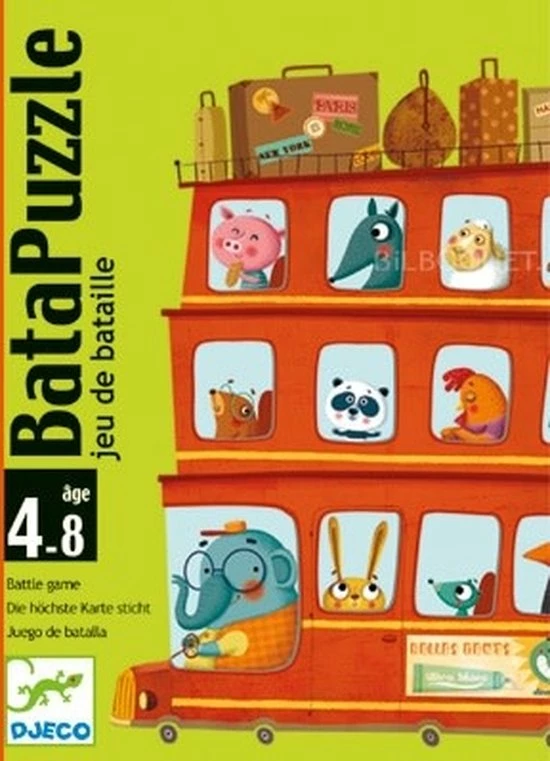 Djeco - Djeco Kaartspel Batapuzzel 3 Djeco - Djeco Kaartspel Batapuzzel - Afbeelding 3