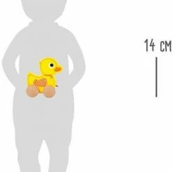 Small Foot Company Small Foot Trekdier Eend Geel -Duurzamer-speelgoed Winkel 550x763 11