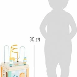 Small Foot Company Small Foot - Motor Activity Cube Pastel -Duurzamer-speelgoed Winkel 550x767 2