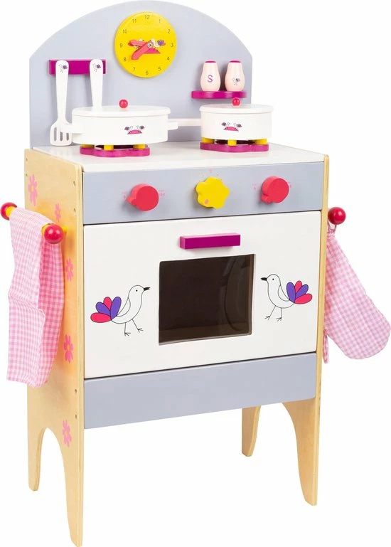 Small Foot Company Base Toys Houten Kinderkeuken Met Accessoires 4 Small Foot Company Base Toys Houten Kinderkeuken Met Accessoires - Afbeelding 4