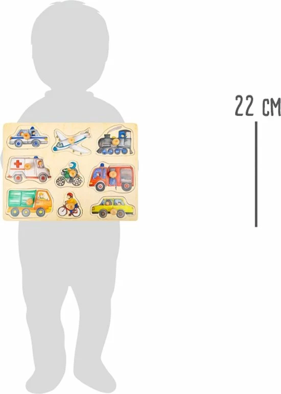 Small Foot Company Small Foot - City Vehicles Puzzle 3 Small Foot Company Small Foot - City Vehicles Puzzle - Afbeelding 3