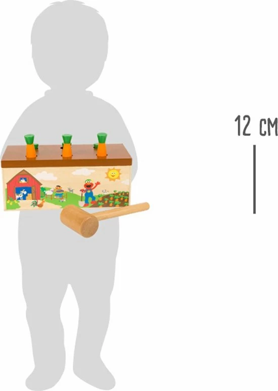 Small Foot Company Small Foot - Houten Hamerbank 'Sesamstraat' 2 Small Foot Company Small Foot - Houten Hamerbank 'Sesamstraat' - Afbeelding 2