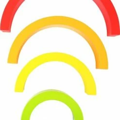 Small Foot Company Small Foot - Wooden Building Blocks Rainbow -Duurzamer-speelgoed Winkel 550x805 1