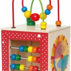 Hape Speelkubus Met Kralenspiraal