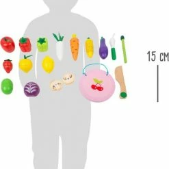 Small Foot Company Small Foot - Cuttable Fruit And Vegetable Set -Duurzamer-speelgoed Winkel 550x837